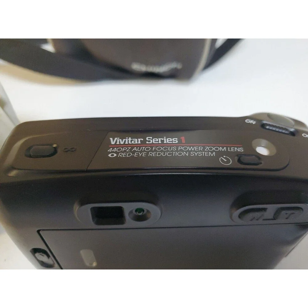 Vivitar Series 1 440 PZ Power Zoom 38-70mm AF Point & Shoot Film Camera Read